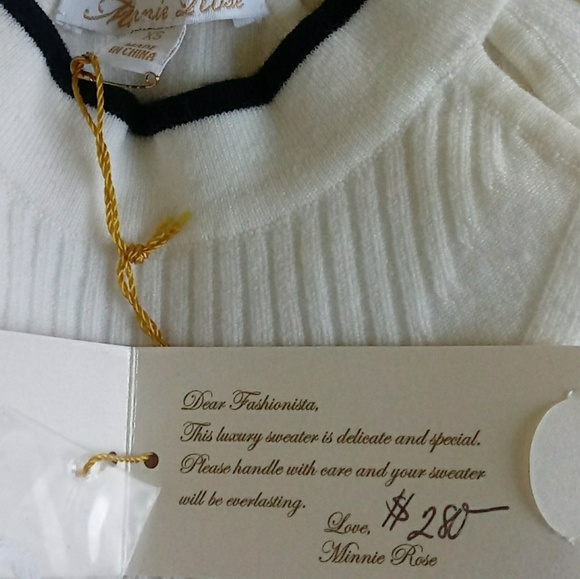 Minnie Rose cut out sweater - Picture 3 of 6